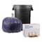 Boardwalk 33 gal Trash Bags, 33 in x 39 in, Extra Heavy-Duty, 1.1 mil, Clear, 100 PK BWK530 - alternate 2